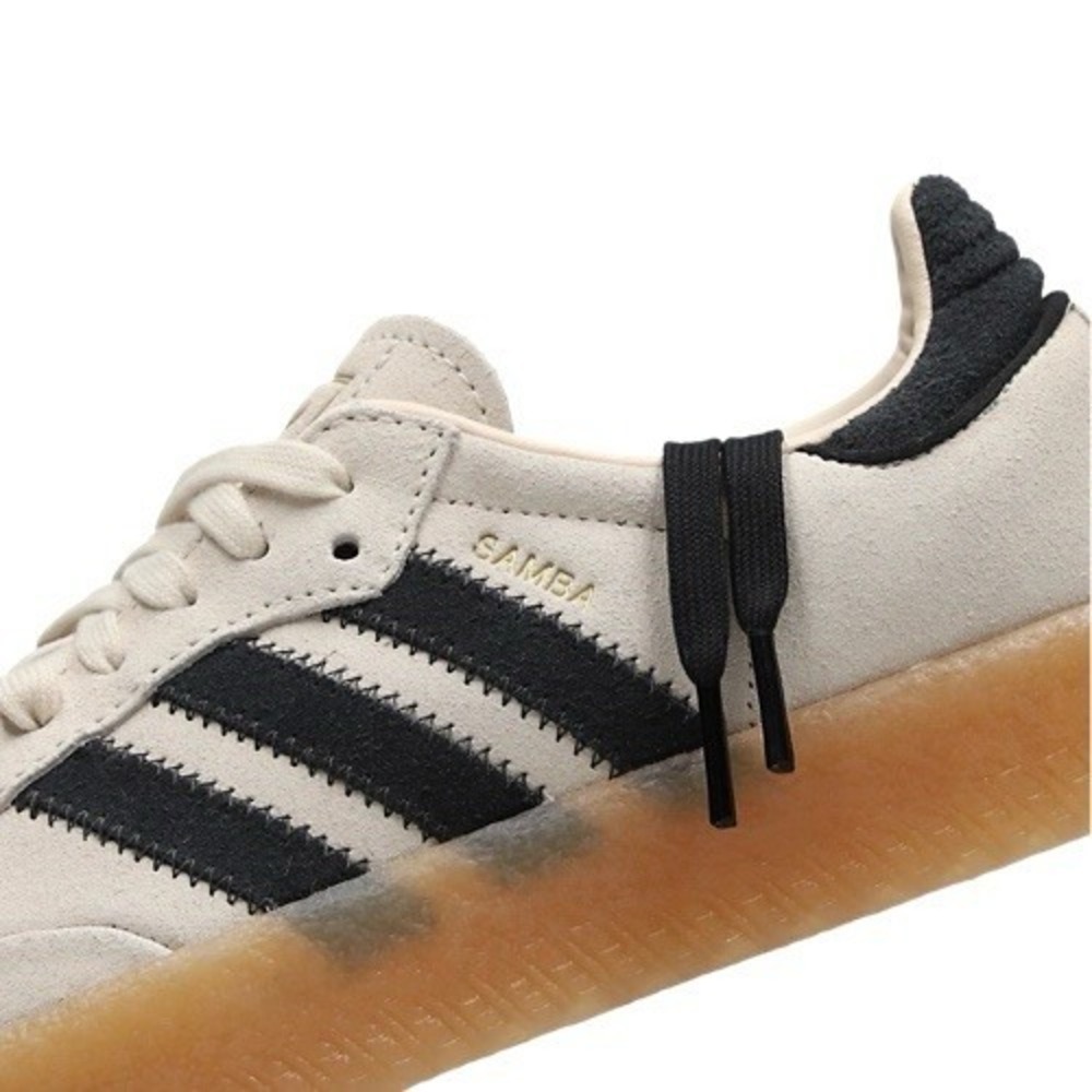 Adidas Sambae JR1437 Cream Wonder White Black/Gum Women's Size 9.5 US NEW - Picture 7 of 8